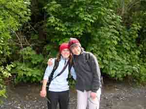 Anita und Susanne am Lago Llanquihue